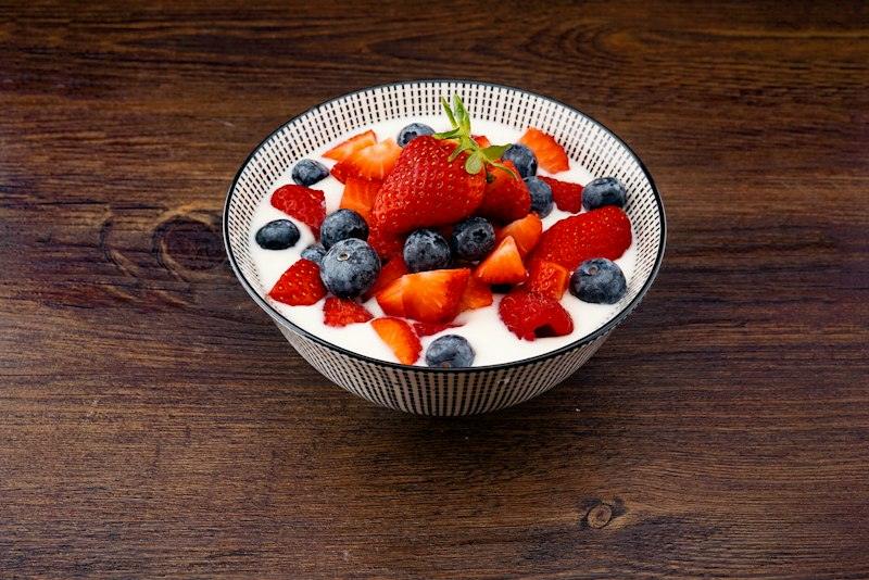 Yogurt e frutta